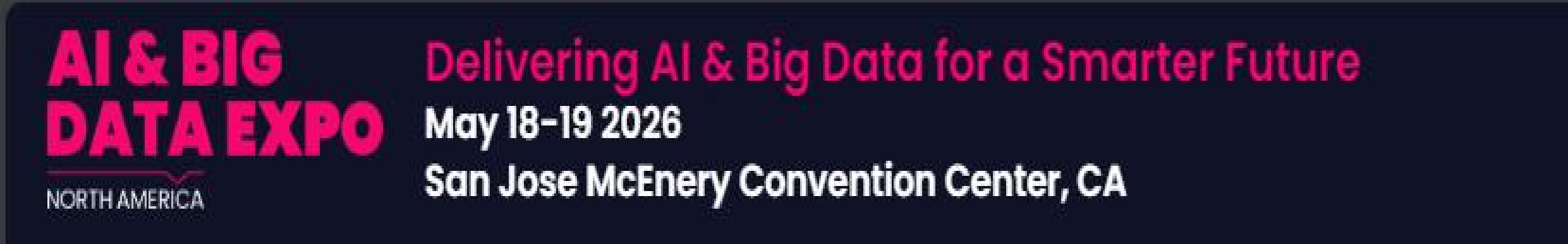 Al & Big Data Expo North America 2026